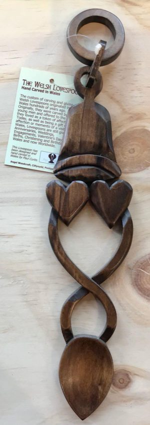 Bell, Hearts & Chain Lovespoon