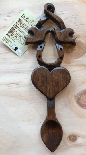 Birds & Horseshoe Lovespoon