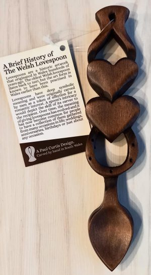 Two Hearts & Horseshoe Lovespoon